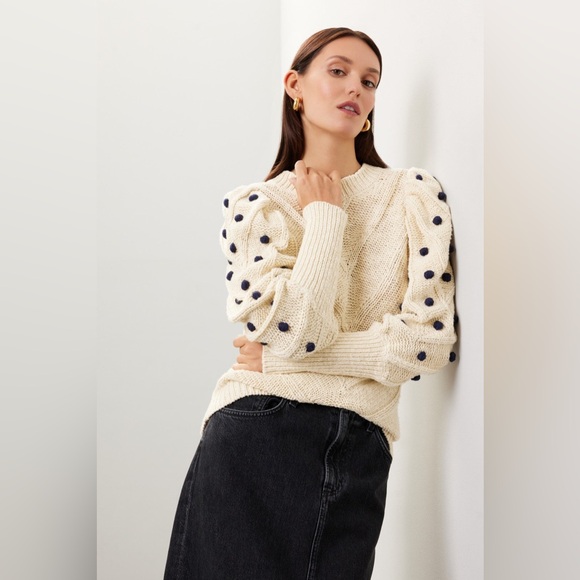 Marie Oliver Bridget PomPom Sweater - Picture 2 of 5